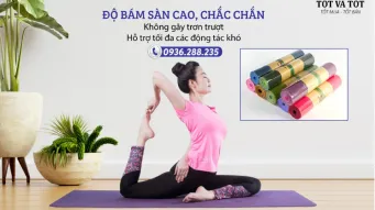 Tác dụng của Thảm Yoga và cách vệ sinh thảm Yoga